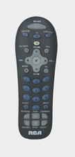 RCA Universal Remote Control RCR312W 3 Device Satellite Cable TV VCR DVD Gray