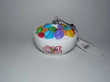 Kellogg's Fruit Loops Kat & Annie Blown Glass Ornament