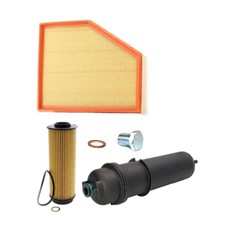 OIL AIR FUEL FILTER SERVICE KIT BUNDLE FOR BMW 740d MSPORT G11 3.0 15-21