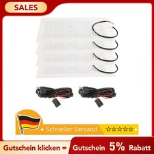 2 Set Auto Carbon Universal Sitzheizung Heizmatten Nachrüstsatz PKW KFZ 2 Beczbb