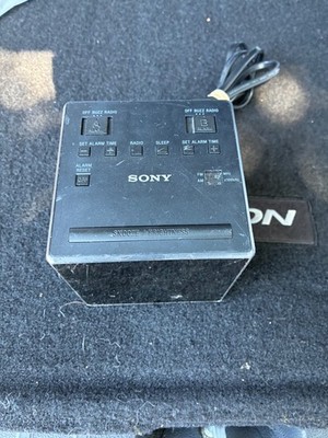 Sony ICF-C1T Dual Alarm Clock Radio Black