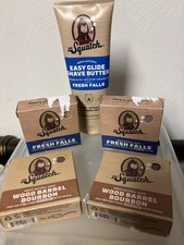 5-PC-Squatch Fresh Falls Shave Butter 2-Fresh Falls 2- Bourbon Barrel Soaps