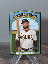 2021 Topps Heritage #72DC-4 Fernando Tatis Jr. 1972 Topps Die Cuts Padres