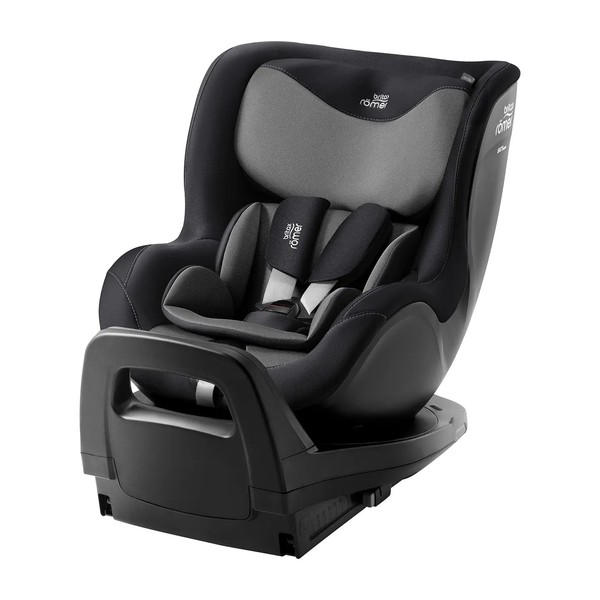 Britax RöMer Kindersitz Autositz Dualfix Pro M Dusty Black Select Drehfunktion-image
