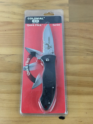 Colonial Knife Co. Quick Flick Series Cowboy Up New