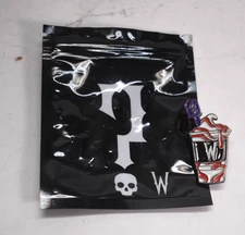 Wendy's x Wednesday Adams Limited Edition Drive Thru Pop Up Shake Exclusive Pin