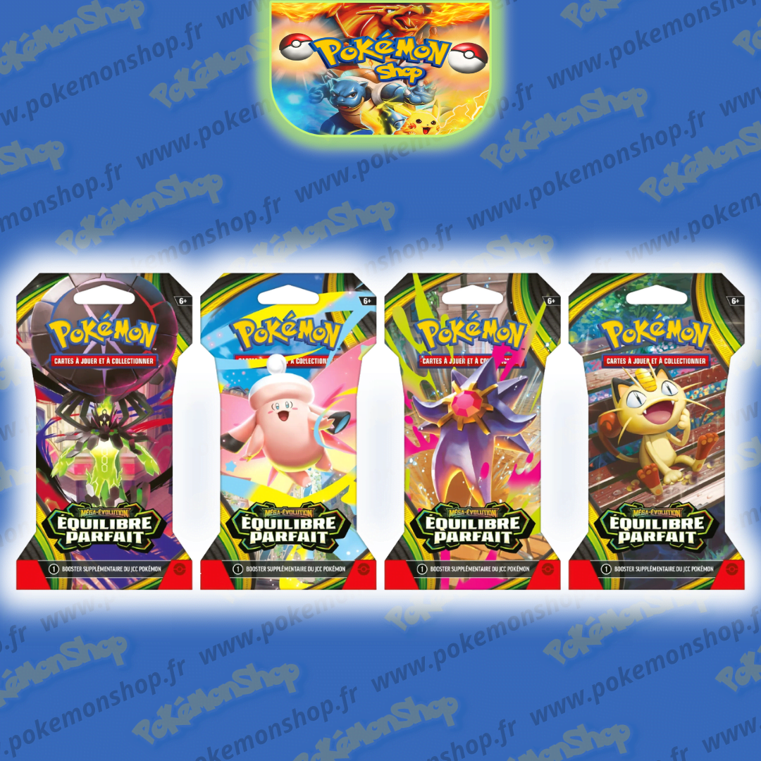 Pokémon ME03 Booster Blister Equilibre Parfait Fr Neuf l'unité (aléatoire)