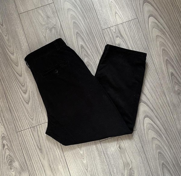 Men COS Trousers Black Velvet 36 / XL / 50