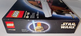 2002 LEGO Star Wars Jedi Starfighter 7143 Set MISB. Retired Starship!