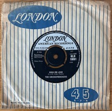 THE KNICKERBOCKERS - HIGH ON LOVE / STICK WITH ME Rare 1966 UK Single 7 INCH VG+