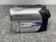 Sony DCR-DVD108 Handycam DVD Camcorder 40X Zoom Tested Working NEEDS BATTERY