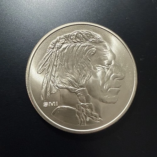 1 Oz Silver Buffalo Round .999 Fine
