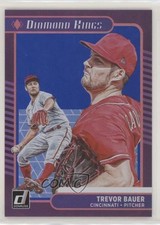 2021 Panini Donruss Diamond Kings Holo Blue Trevor Bauer #23 0p9s