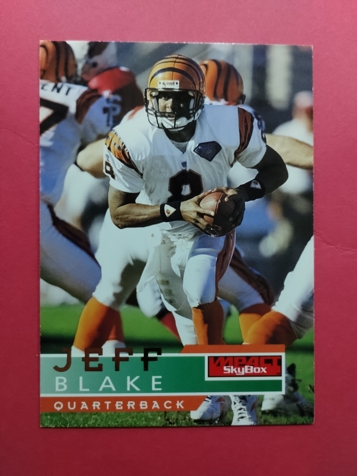 1995 Skybox Impact - Jeff Blake #25 
