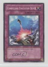 Compulsory Evacuation Device 1st Ed. YuGiOh Zombie Madness Structure Deck 2005