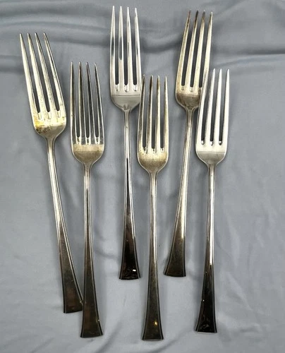 INTERNATIONAL FINE ARTS STERLING SILVER DINNER FORK - TRANQUILLITY EACH 7.25"