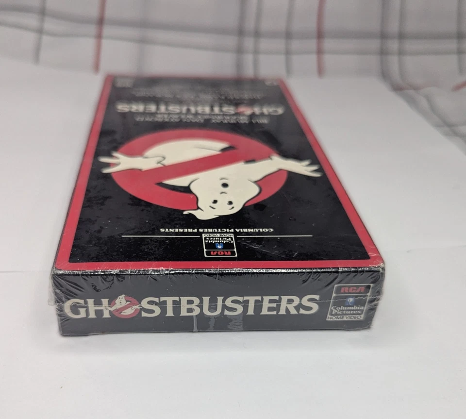 Ghostbusters VHS Red Border 1985 RCA Columbia Pictures Watermarks New Sealed - Image 3 of 4