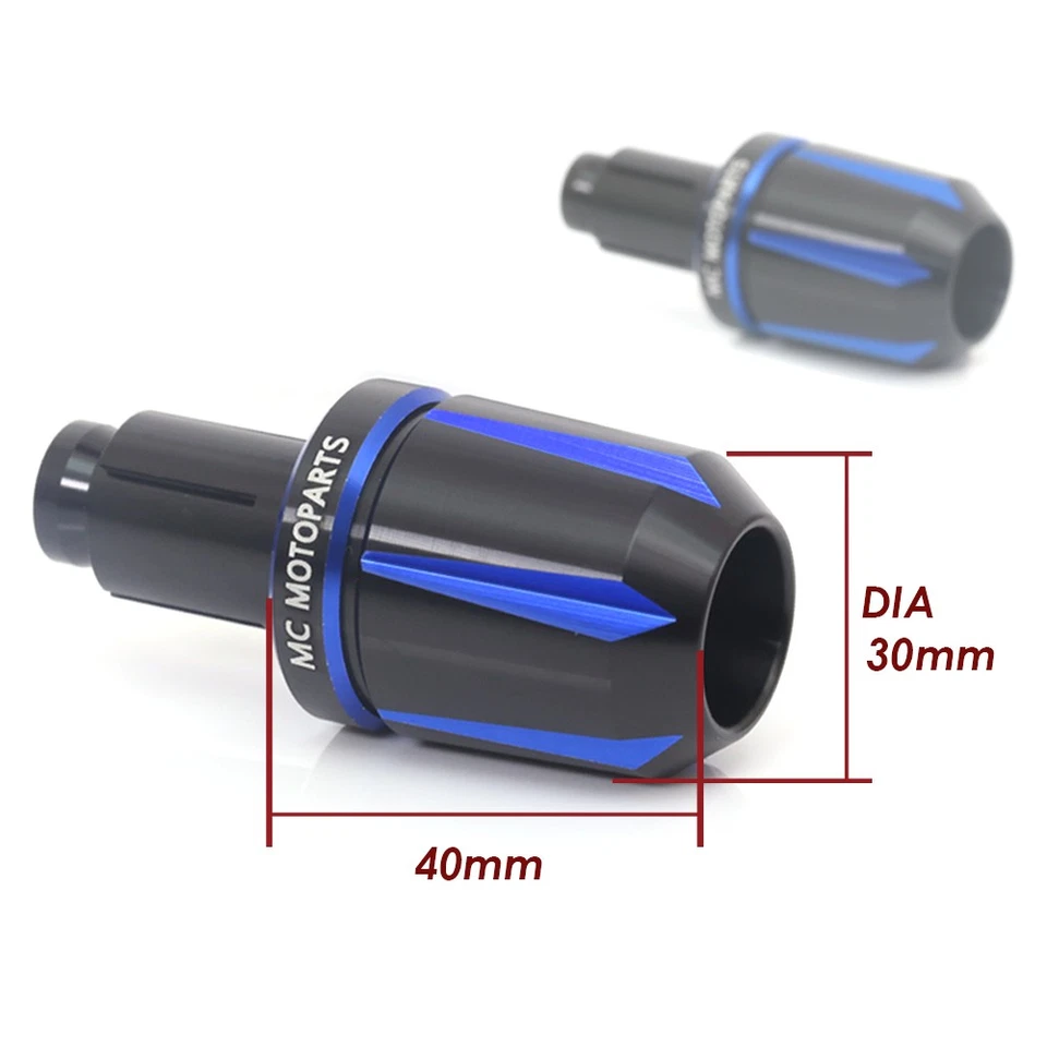 For Yamaha FZ6R 09-16 15 14 13 12 11 10 DC5 Bar Ends Replacement Green - Изображение 3 из 4