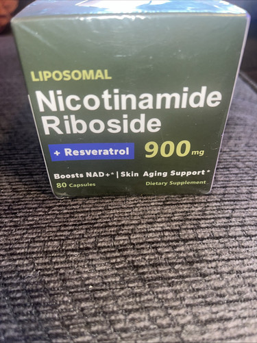 Reus Research NAD+ Liposomal Nicotinamide Riboside Resveratrol 900mg 80 Capsules