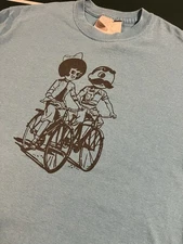 Natty Boh Utz Potato Chip Girl T-Shirt MEDIUM Baltimore Hanover Bohemian Classic