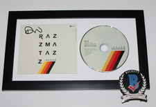 DALLON WEEKES SIGNED FRAMED IDKHOW THEY FOUND ME RAZMATAZZ CD COVER BECKETT COA