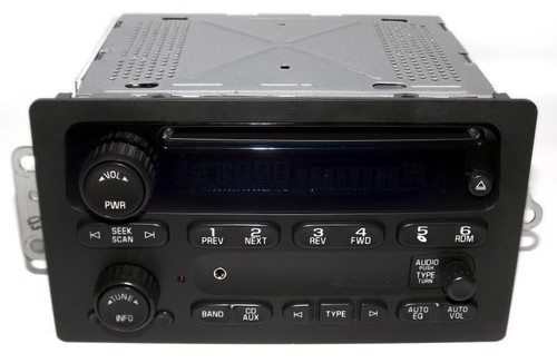 2006 Cadillac Escalade ESV AM FM CD Radio w Upgrade Aux MP3 Input OEM 15850275 - Picture 9 of 9