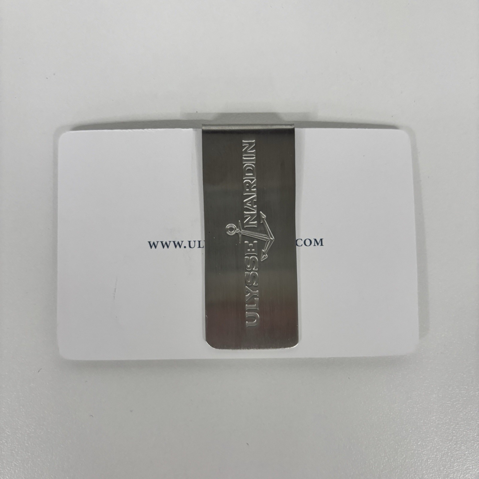 Ulysse Nardin Money Clip In Stainless Steel W/ Original Box image 3