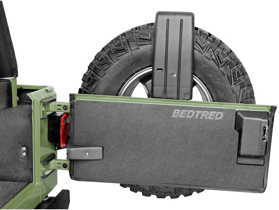 BedRug BedTred Tailgate Mat Fits 76-83 Jeep CJ5, 76-86 CJ7, 81-85 CJ-8 Grey Foto 3 de 4