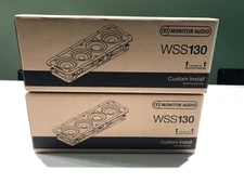 Brand New Monitor WSS130 - In-wall Speakers X 2 Units
