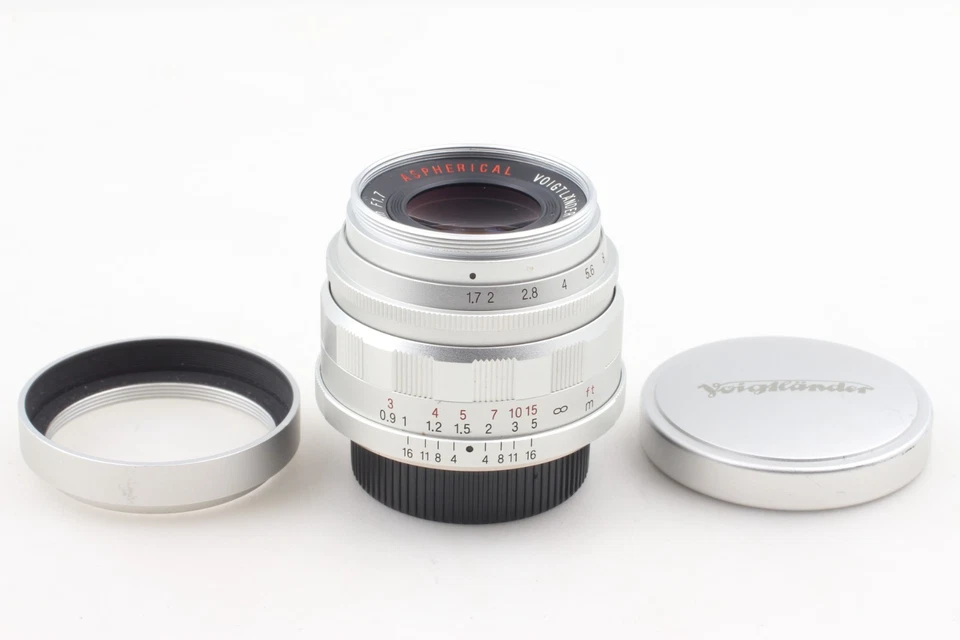 [TOP MINT w/ Hood] Voigtlander Ultron 35mm F1.7 Aspherical Lens L39 LTM JAPAN - Image 4 of 4