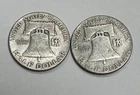 Junk Silver $1 Face Value 90% Silver 1949 Franklin Half Dollars
