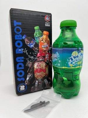 Beverage/Soda Bottle Transformer Robot Toy