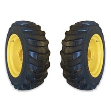 NEW 27X8.50-15 XD2010 (R-4) Tires/Rims for some John Deere Tractor Fronts (6LUG)