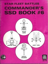 Star Fleet Battles Commander's SSD Book #6
