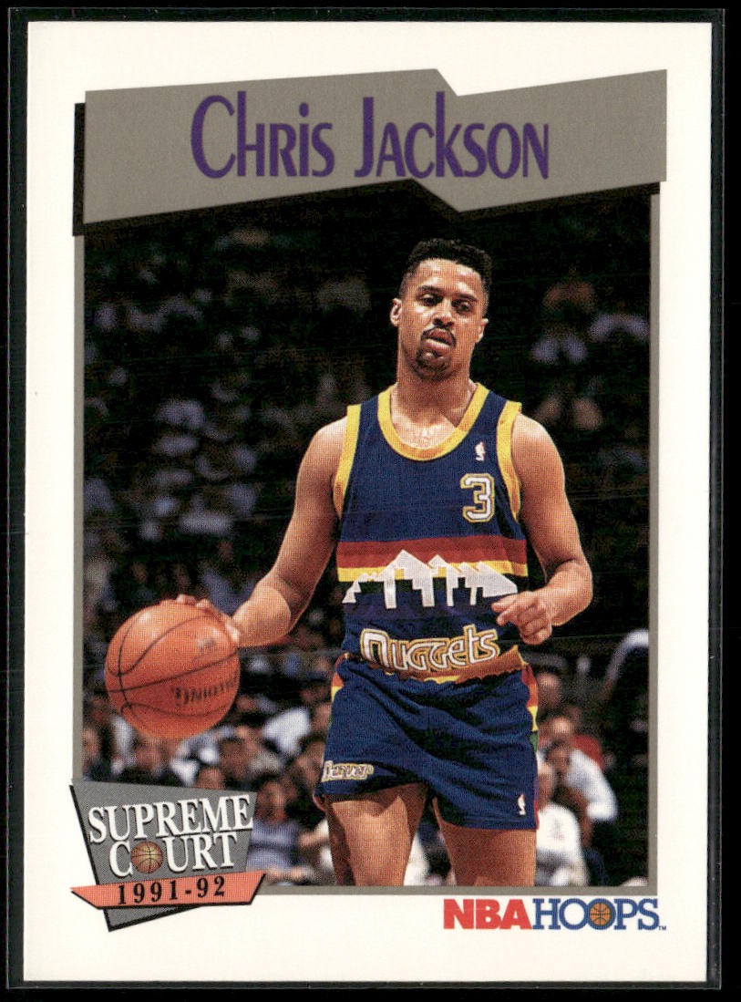 1991-92 Hoops #461 Chris Jackson