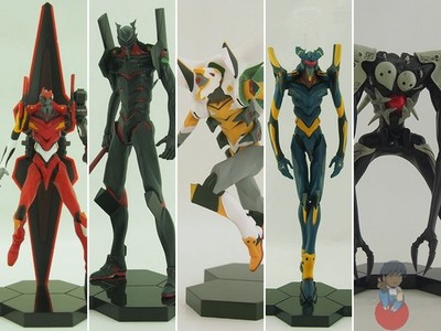 Evangelion SEGA Prize Premium Series HG VERSUS Figur - EVA-01, EVA-02... | Diverse