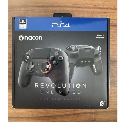Nacon Revolution Unlimited Pro Controller für PS4, kabellos & kabelgebunden, sc 