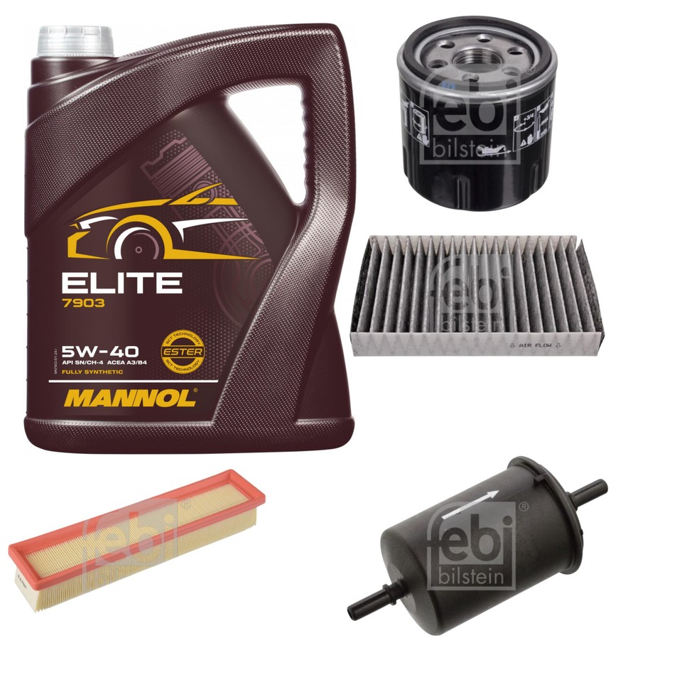 MANN Inspektionspaket 5 L MANNOL Energy Premium 5W-30 Für Lancia Lybra