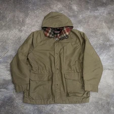 Vintage 80s Westwind Blanket Liner Chore Jacket Size Medium Khaki