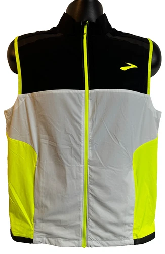 BROOKS Run Happy Running Sleeveless Vest Men's SZ: Medium Multicolor - Used - product listing photo