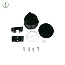 DCI DENTAL UNIT VACUUM CANISTER KIT BRACKET MOUNTED BLACK DCI 5810
