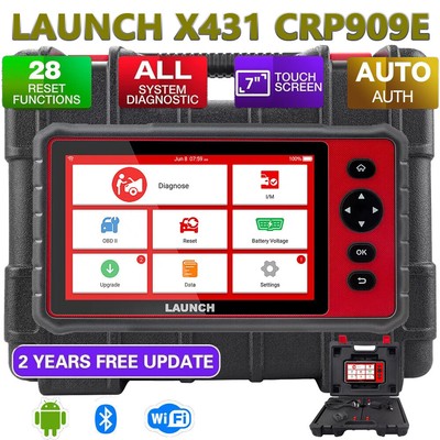 2025 Launch CRP909E Profi KFZ OBD2 Diagnosegerät OBD Scanner Alle System EPB OIL