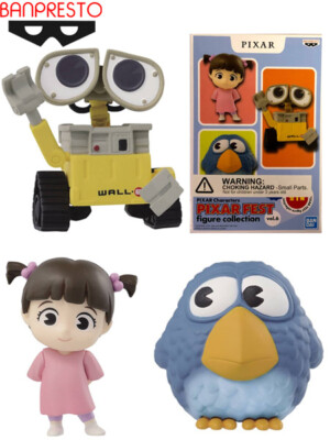 Banpresto Pixar Fest Figure Collection Vol. 6 Set of 3 (Boo, Wall-E, Blue Bird)