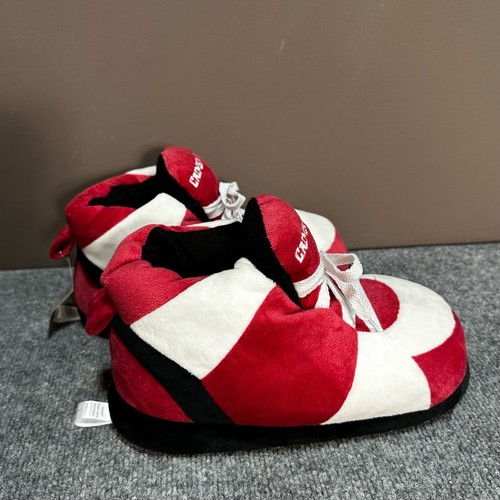 Alabama Crimson Tide Slippers Unisex Large Red White Comfy Feet NWT - Picture 6 of 19