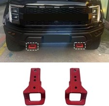 Tow Hooks Front Lower Bumper Trailer Fits For Ford F150 Ford Raptor 2015-2024