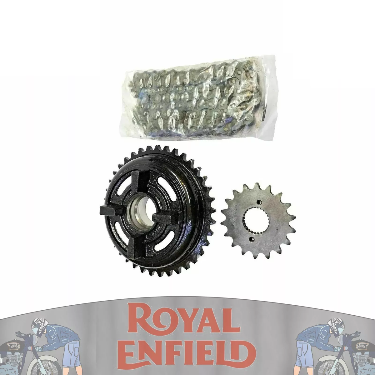 Motorcycle Timing Chain Bullet Chain Sprocket Kit Price Fit For