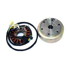 Genuine Apache Quad RLX 450 Generator Complete With Flywheel Unit Magneto Stator