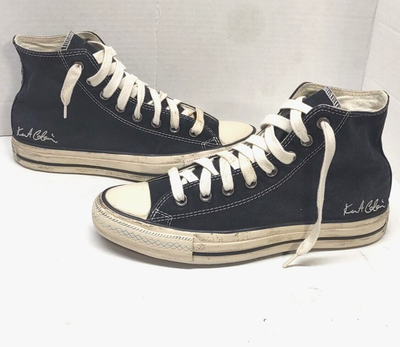 Converse Kurt Cobain All-Star High-Top Sneakers Men's 7 Black Lace Up  Women's 9 | eBay