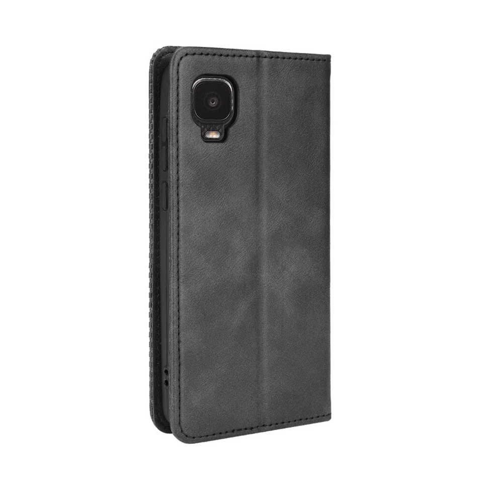 For Alcatel TCL A3 A509DL Case Shockproof Magnetic Leather Wallet Stand Cover - Image 4 of 4