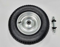 Schubkarrenrad 4.80/4.00-8 390Mm - 200 Kg Ersatzrad Mit Kugellager Luftbereift